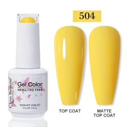 No Wipe Top Coat Base Coat Primer UV Gel Nail Art Tips Manicure Gel Nail Polish Color Gel Polish Esmalte Semi Permanente