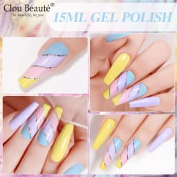 No Wipe Top Coat Base Coat Primer UV Gel Nail Art Tips Manicure Gel Nail Polish Color Gel Polish Esmalte Semi Permanente