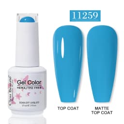 No Wipe Top Coat Base Coat Primer UV Gel Nail Art Tips Manicure Gel Nail Polish Color Gel Polish Esmalte Semi Permanente