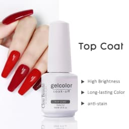 No Wipe Top Coat Base Coat Primer UV Gel Nail Art Tips Manicure Gel Nail Polish Color Gel Polish Esmalte Semi Permanente