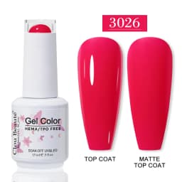 No Wipe Top Coat Base Coat Primer UV Gel Nail Art Tips Manicure Gel Nail Polish Color Gel Polish Esmalte Semi Permanente