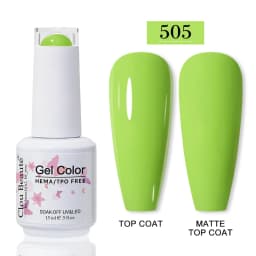 No Wipe Top Coat Base Coat Primer UV Gel Nail Art Tips Manicure Gel Nail Polish Color Gel Polish Esmalte Semi Permanente