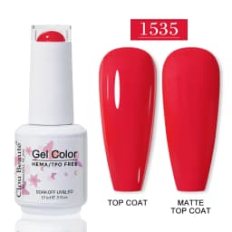 No Wipe Top Coat Base Coat Primer UV Gel Nail Art Tips Manicure Gel Nail Polish Color Gel Polish Esmalte Semi Permanente