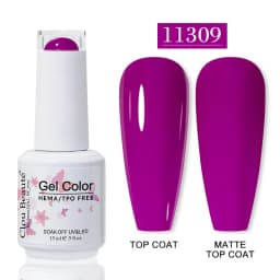 No Wipe Top Coat Base Coat Primer UV Gel Nail Art Tips Manicure Gel Nail Polish Color Gel Polish Esmalte Semi Permanente