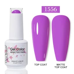 No Wipe Top Coat Base Coat Primer UV Gel Nail Art Tips Manicure Gel Nail Polish Color Gel Polish Esmalte Semi Permanente