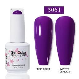 No Wipe Top Coat Base Coat Primer UV Gel Nail Art Tips Manicure Gel Nail Polish Color Gel Polish Esmalte Semi Permanente
