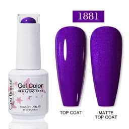 No Wipe Top Coat Base Coat Primer UV Gel Nail Art Tips Manicure Gel Nail Polish Color Gel Polish Esmalte Semi Permanente