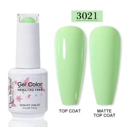 No Wipe Top Coat Base Coat Primer UV Gel Nail Art Tips Manicure Gel Nail Polish Color Gel Polish Esmalte Semi Permanente