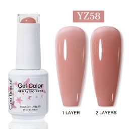 No Wipe Top Coat Base Coat Primer UV Gel Nail Art Tips Manicure Gel Nail Polish Color Gel Polish Esmalte Semi Permanente