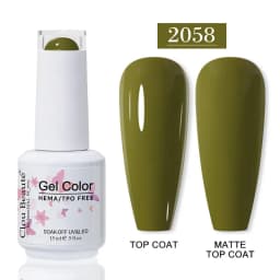 No Wipe Top Coat Base Coat Primer UV Gel Nail Art Tips Manicure Gel Nail Polish Color Gel Polish Esmalte Semi Permanente