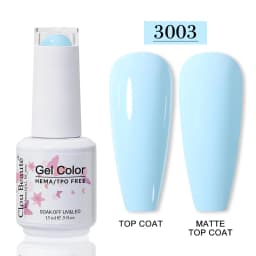 No Wipe Top Coat Base Coat Primer UV Gel Nail Art Tips Manicure Gel Nail Polish Color Gel Polish Esmalte Semi Permanente