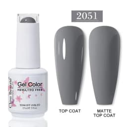 No Wipe Top Coat Base Coat Primer UV Gel Nail Art Tips Manicure Gel Nail Polish Color Gel Polish Esmalte Semi Permanente