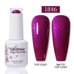 No Wipe Top Coat Base Coat Primer UV Gel Nail Art Tips Manicure Gel Nail Polish Color Gel Polish Esmalte Semi Permanente