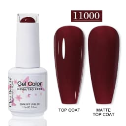 No Wipe Top Coat Base Coat Primer UV Gel Nail Art Tips Manicure Gel Nail Polish Color Gel Polish Esmalte Semi Permanente