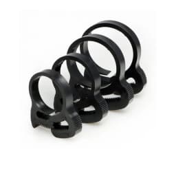 10pcs Hose Clamps 3.8mm ~ 59mm White/Black Plastic Line Water Pipe Strong Clip Spring Cramps Fuel Air Tube Fitting  Fixed Tool