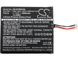 CameronSino 3.85V 3600mAh/4300mAh Game Console Battery HAC-003 HAC-A-BPHAT-C0 for Nintendo HAC-S-JP/EU-C0, Switch HAC-001 +TOOL