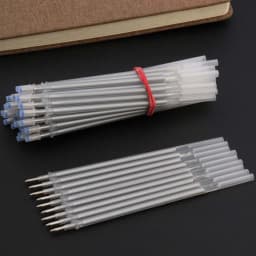 30pc White Ink refills Photo Album 0.8MM 0.6mm Waterproof Gel Pen Cute Pen Gift Kids Stationery Office Learning School Supplies