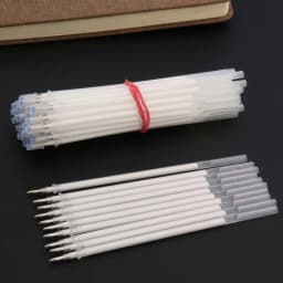 30pc White Ink refills Photo Album 0.8MM 0.6mm Waterproof Gel Pen Cute Pen Gift Kids Stationery Office Learning School Supplies