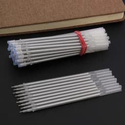 30pc White Ink refills Photo Album 0.8MM 0.6mm Waterproof Gel Pen Cute Pen Gift Kids Stationery Office Learning School Supplies