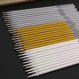 30pc White Ink refills Photo Album 0.8MM 0.6mm Waterproof Gel Pen Cute Pen Gift Kids Stationery Office Learning School Supplies