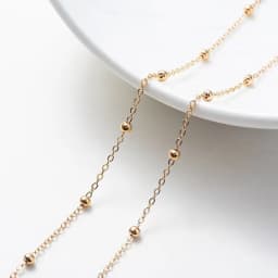 Wholesale 1M 2M 5M Stainless Steel Gold Color Beaded Chain Link Ball Chain DIY Anklet Necklaces Bracelet Making Accessories