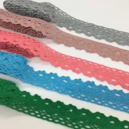 5Yards 1-6cm Crocheted Webbing Cotton Lace Trims for Handmade DIY Sewing Garments Accessories Wedding Deco Gift Floral Packing