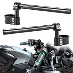 For Yamaha FZ8 FZ1 FZR 1000 MT-01 MT-10 XSR 900 R6 R1 YZF 750 R Clip-On HandleBar Raiser 50mm Adjustable Clip-ons Handlebar