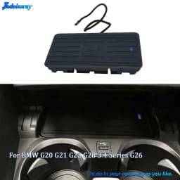 Center Console Wireless Charger Charging Mat for BMW 3 Series G20 G21 G28 2019 2020 4 Series G26 Phone Charger Mount Holder