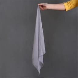 2 Layers Half Moon Real Silk Veils Double Side Fan Pair For Women Belly Dance Show Props White Black Gradient Shuimo Veil 76cm