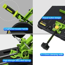 ALLSOME Angle Grinder Support Angle Grinder Fixed Universal Bracket for 100 115 125 Angle Grinder