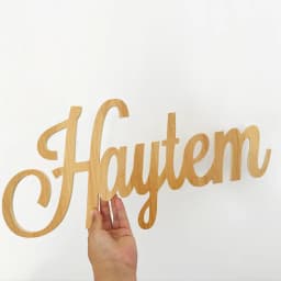 Personalized Wooden Name Signs,Custom Children Name Wall Decor Color Wooden Letters, Wall Wooden Names