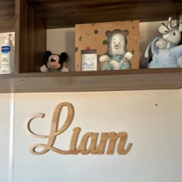 Personalized Wooden Name Signs,Custom Children Name Wall Decor Color Wooden Letters, Wall Wooden Names