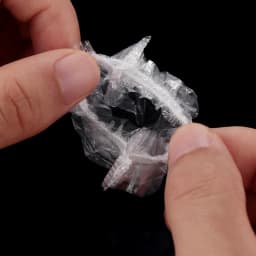 100Pcs Transparent Disposable Ear Cover Waterproof One-off Earmuffs Ear Protector Caps Plastic Bag Bath Shower Hair Dyeing Tool