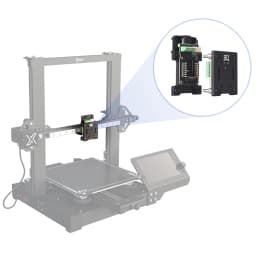 BIQU H2 V2S Extruder Direct Dual Gear Hotend 24V 3D Printer Accessories Titan Extruder For Ender 3 V2 Pro Upgrade H2 V2.0