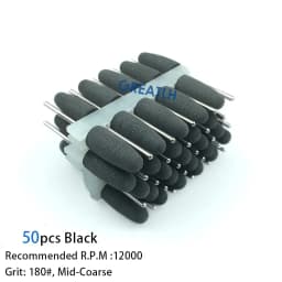 50pcs/set 2.35mm dental silicone Rubber polishers burs Teeth Whitening Equipment dental polishing