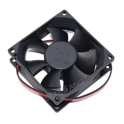 NEW for YTD158025S DC 15V 0.35A 2-wire 80x80x25mm Cooling Fan