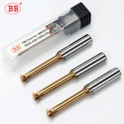 BB Front Back Deburrer Double Angular Chamfering Cutter Inner Chamfer 90 60 Degree for Metal Hole Internal Burr Removal CNC Tool