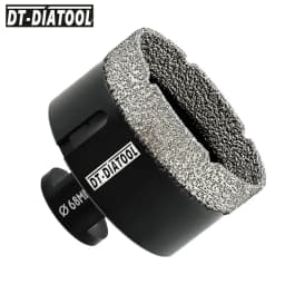 DT-DIATOOL Drill Bit M14 Porcelain Tile Crowns for Tile Granite Marble 1pc Collet, Crown Porcelain Hole Saw