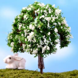 Mini Tree Fairy Garden Miniatures Micro Landscape Resin Crafts Bonsai Figurine Garden Terrarium Accessories Supply