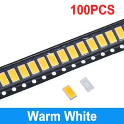 100/200pcs 5630/5730-CW/WW 0.5W-150Ma 50-55lm 6500K White Light SMD 5730 5630 LED 5730 diodes (3.2~3.4V)