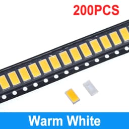 100/200pcs 5630/5730-CW/WW 0.5W-150Ma 50-55lm 6500K White Light SMD 5730 5630 LED 5730 diodes (3.2~3.4V)
