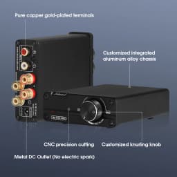 Douk Audio NS-04G PRO TPA3116 Class D Digital Amplifier HiFi Stereo 2.0 Channel Power Amp Home Audio Amp 100W+100W
