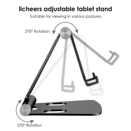 Phone Holder Stand for iPhone 12 11 Pro Max Xiaomi mi 10 Metal Phone Holder Foldable Mobile Phone Stand Desk For iPhone 17 15 16