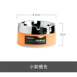 Portable Round Spinning Ashtray Cigarette Ash Stainless Steel Ashtray Housewares Spinning with Cover WF1015