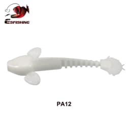 ESFISHING Pesca Worm Bait Salamander 55mm1.2g 10pcs Swing Lively Bionic Isca Artificial Best Fishing Lure Tackle