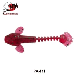 ESFISHING Pesca Worm Bait Salamander 55mm1.2g 10pcs Swing Lively Bionic Isca Artificial Best Fishing Lure Tackle
