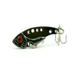 1Pcs 3.5cm 3.5g Metal Spoon Wobbler Fishing Lure Bass Treble With 3 Hooks VIB Lead Fish Artificial bait Fishing Crank Bait lure