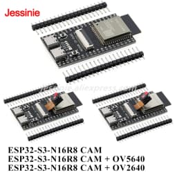 ESP32S3 ESP32-S3 N16R8 CAM Development Board WiFi Ble Wireless 2.4G Wi-Fi Module OV2640/OV5640 Camera