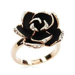 Rose Flowers Rings Vintage Resizable Finger Rings Valentine's Day Gift Jewelry Hot Sale Open Ring For Women Jewelry