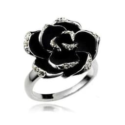 Rose Flowers Rings Vintage Resizable Finger Rings Valentine's Day Gift Jewelry Hot Sale Open Ring For Women Jewelry
